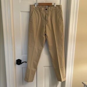 Gap 33x34 straight khaki pants